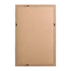 Specchio da parete rettangolare 24"x36" con cornice in legno Chevron