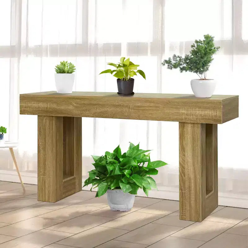 Tavolo Consolle in Legno da 63 Pollici