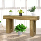 Tavolo Consolle in Legno da 63 Pollici