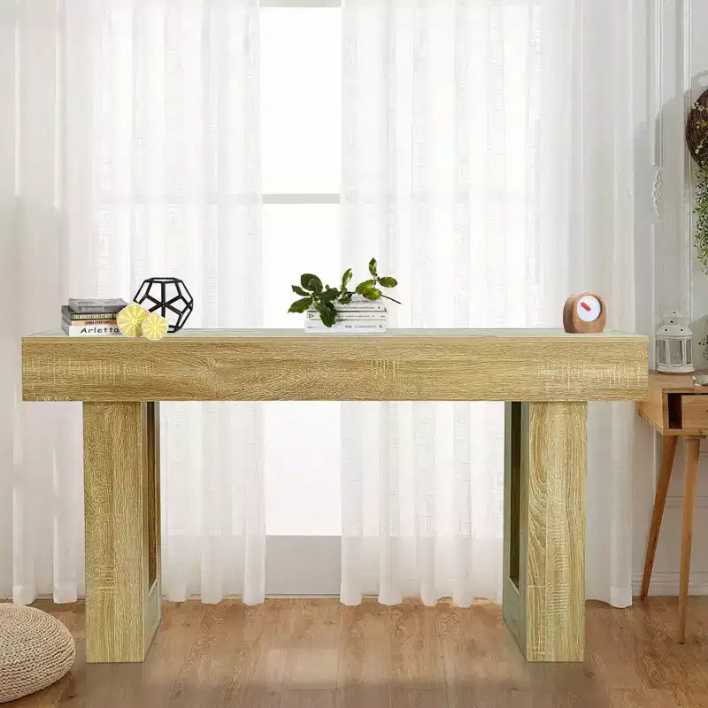 Tavolo Consolle in Legno da 63 Pollici
