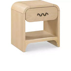 Meridian Furniture,Hayes Natural Night Stand / Side Table