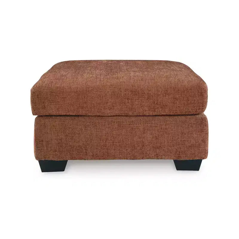 Pouf/Ottoman quadrato di grandi dimensioni con cuscino rigido
