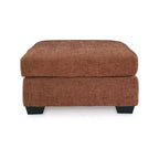 Pouf/Ottoman quadrato di grandi dimensioni con cuscino rigido