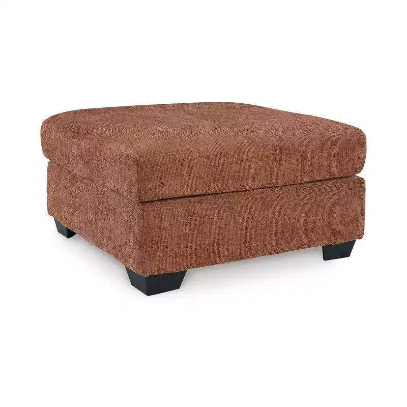 Pouf/Ottoman quadrato di grandi dimensioni con cuscino rigido