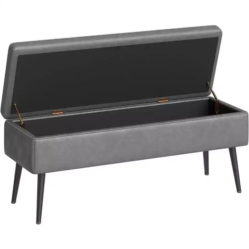 Panca Contenitore Ottomana con Rivestimento in Similpelle