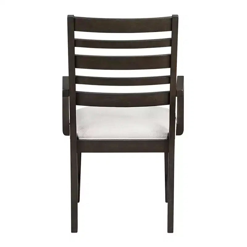 Sedia da pranzo imbottita in legno classico (set da 2)