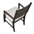 Sedia da pranzo imbottita in legno classico (set da 2)