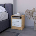 With a clean modern design, this Philadelphia Nightstand, Two Drawers, Concealed Shelf provides practical storage and a sturdy structure, making.