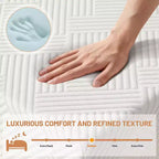 Materasso in Memory Foam da 15 cm – Media Durezza, Gel Foam, Fodera Rimovibile, Certificazione CertiPUR-US