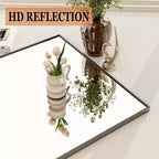 Specchio da terra a figura intera oversize 71x26, nero