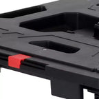Carrello a piattaforma pieghevole con manico estensibile