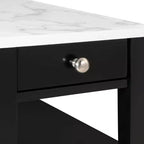 Tavolino da divano/letto con 1 cassetto e ripiani