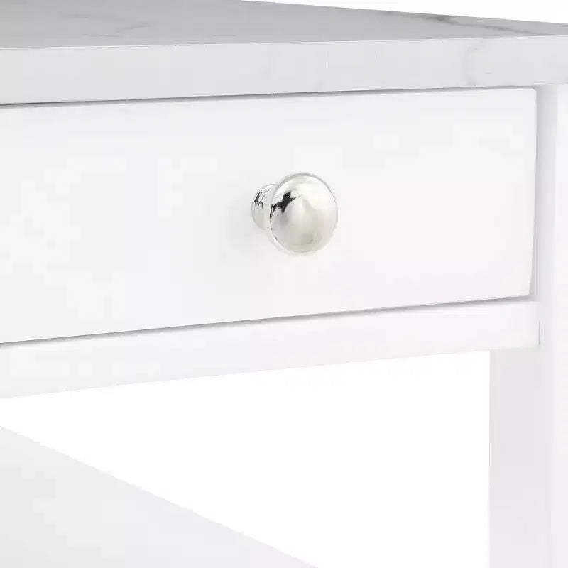 Tavolino da divano/letto con 1 cassetto e ripiani