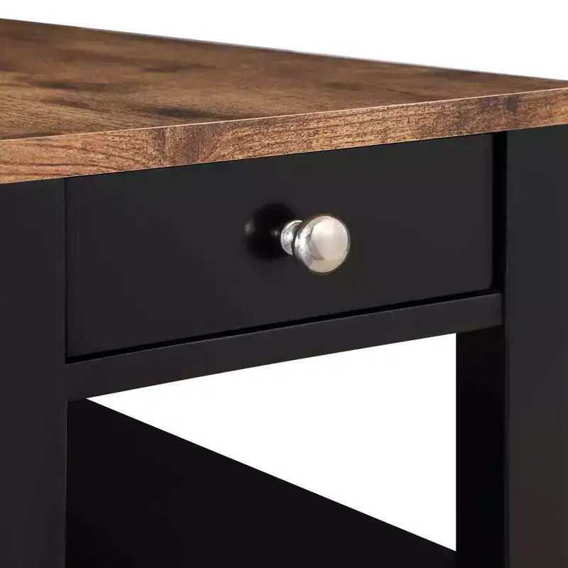 Tavolino da divano/letto con 1 cassetto e ripiani
