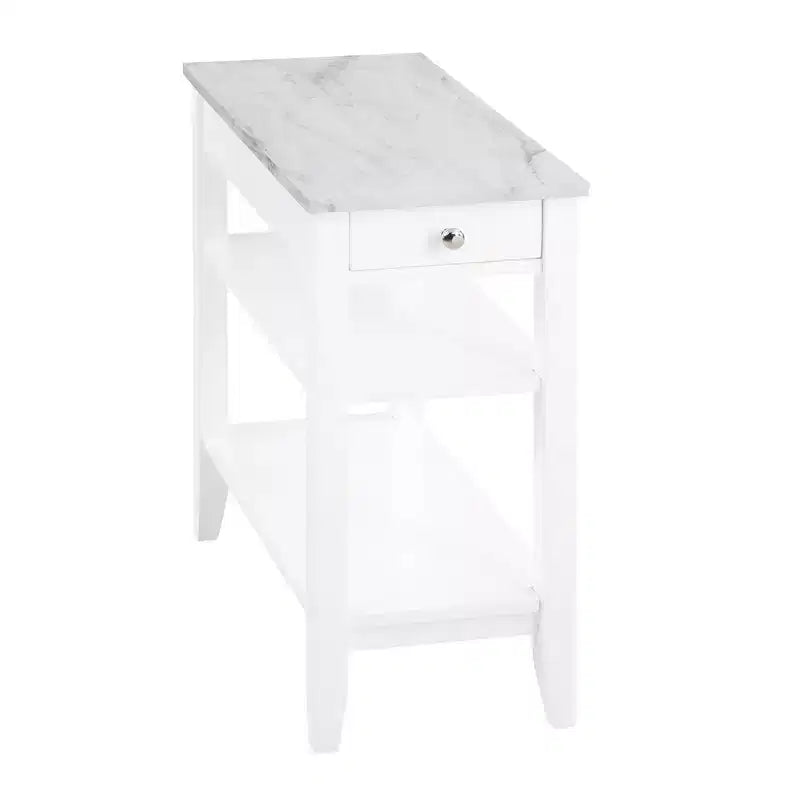 Tavolino da divano/letto con 1 cassetto e ripiani
