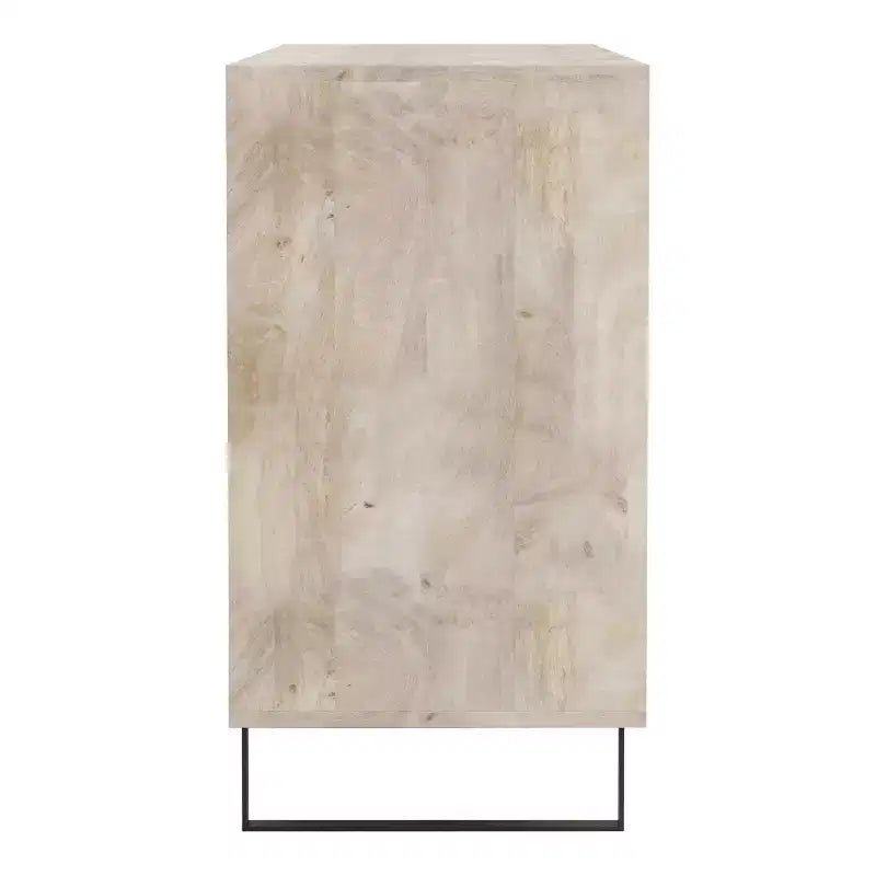 Credenza da Buffet - Legno di Mango, 4 Ripiani
