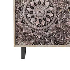 Credenza da Buffet - Legno di Mango, 4 Ripiani