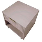 Set di 2 Comodini con Cassetto e Ripiano Aperto