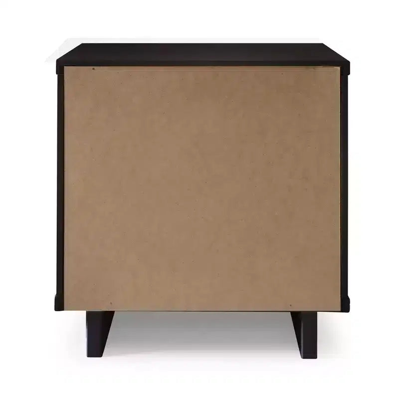 Set di 2 Comodini con Cassetto e Ripiano Aperto
