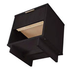 Set di 2 Comodini con Cassetto e Ripiano Aperto