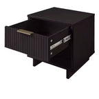 Set di 2 Comodini con Cassetto e Ripiano Aperto