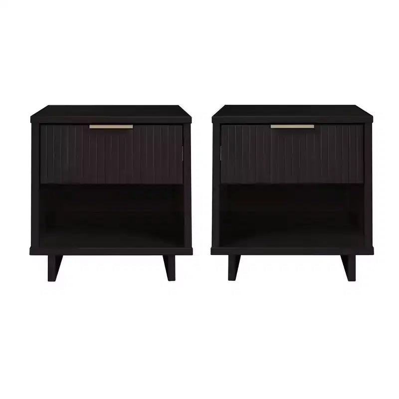 Manhattan Comfort Set of 2 Granville Nightstands with